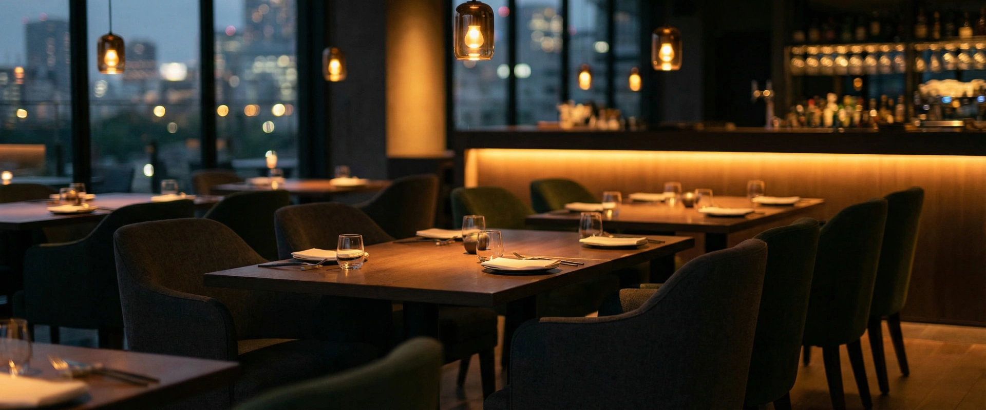 Restaurant interior suited to team operations